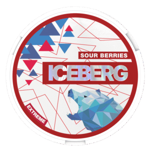 Iceberg Extreme Nicotine Pouches Sour Berries