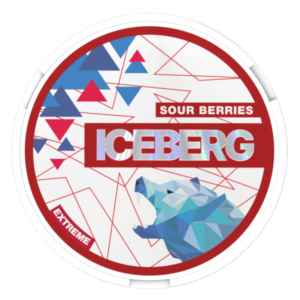 Iceberg Extreme Nicotine Pouches Sour Berries