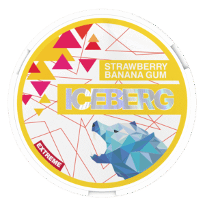 Iceberg Extreme Nicotine Pouches Strawberry Banana Gum