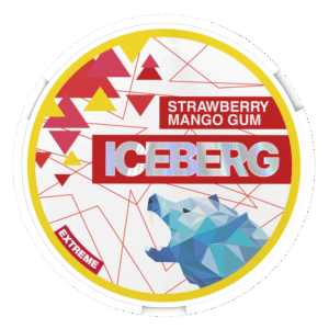 Iceberg Extreme Nicotine Pouches Strawberry Mango Gum