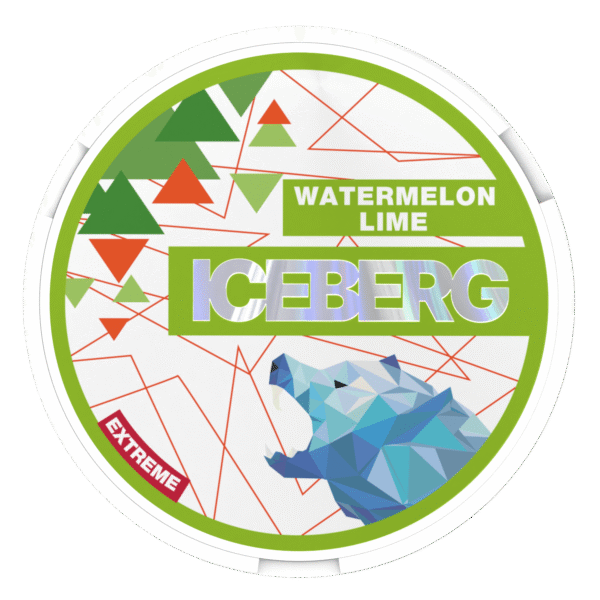 Iceberg Extreme Nicotine Pouches Watermelon Lime