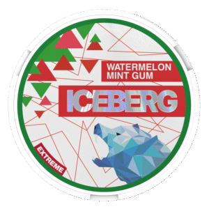 Iceberg Extreme Nicotine Pouches Watermelon Mint Gum
