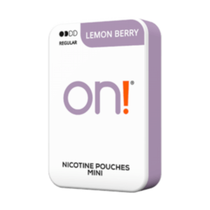 on!�� Mini Nic Pouches Lemon Berry Regular