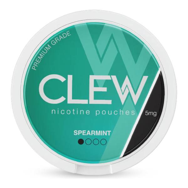 spearminy Clew Nicotine Pouches Spearmint